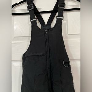 Freezewear Overalls Boys Youth Small Black Skiwear Snow Nylon Outdoors